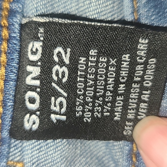 S.O.N.G. Curvy Skinny Midrise Crop Jeans - Picture 9 of 9